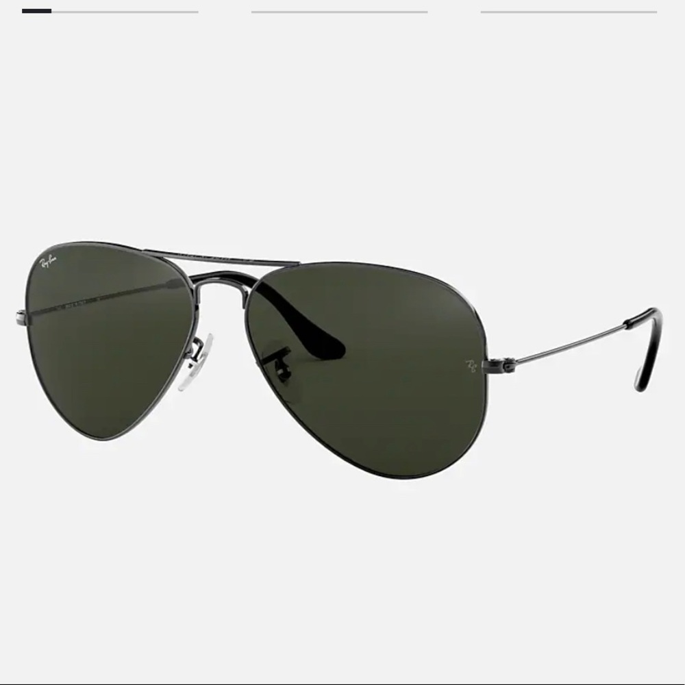 Ray-Ban GREEN/Black Large Classic Aviators - NWT
